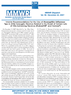 MMWR Morbidity and Mortality Weekly Report Dispatch  Vol 56 December 19 2007