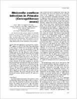 Weissella confusa Infection in Primate Cercopithecus mona