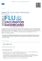 Weekly Flu Vaccination Dashboard