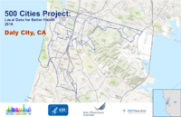 500 Cities Project Local Data for Better Health 2016 Daly City CA