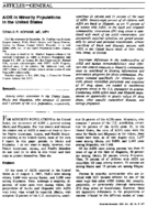 Aids In Minority Populations In The US