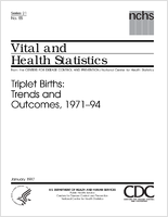 Triplet births trends and outcomes 197194