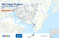 500 Cities Project Local Data for Better Health 2016 Baytown TX