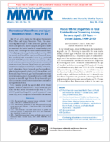 MMWR Morbidity and Mortality Weekly Report Vol 63 No 19 May 16 2014