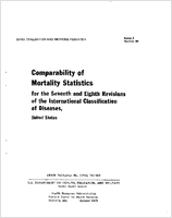 Comparability of mortality statistics for the seventh and eighth revisions of the International classification of diseases United States