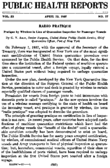 Public health reports  v 52 no 17 APRIL 23 1937