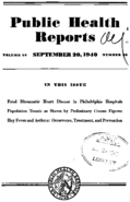 Public Health Reports  v 55 no 38  cover