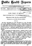 Public health reports  v 14 no 46 November 17 1899