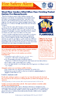 Wood Floor Sanders Killed When Floor Finishing Product Catches Fire  Massachusetts
