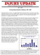 FarmingRelated Deaths in Oklahoma 1998  2000
