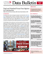 Data Bulletin Fatal and Nonfatal Focus Four Injuries in Construction