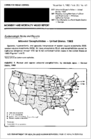 MMWR Morbidity and Mortality Weekly Report November 4 1983  Vol 32  No 43