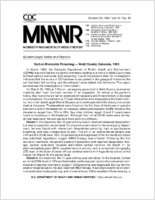 Morbidity and Mortality Weekly Report MMWR October 28 1994  Vol 43  No 42