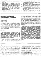 Minimizing drug misuse among elders a proposal