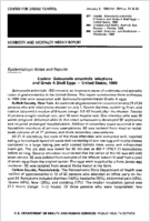 MMWR Morbidity and Mortality Weekly Report January 5 1990  Vol 38  No 51
