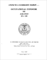 Criteria for a Recommended Standard Occupational Exposure to Alkanes CC 1977