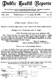 Public health reports  v 12 no 18 April 30 1897