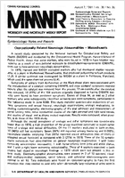 Morbidity and Mortality Weekly Report MMWR August 7 1981  Vol 30  No 30