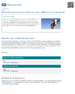 Situacin actual de la influenza aviar H5N1 en vacas lecheras