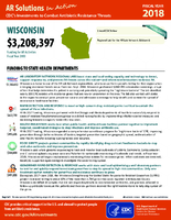 CDCs Investments to Combat Antibiotic Resistance Threats Wisconsin Fiscal Year 2018