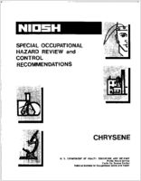 Special Occupational Hazard Review and Control Recommendations Chrysene 1978