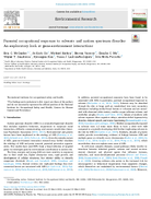 Parental Occupational Exposure to Solvents and Autism Spectrum Disorder An Exploratory Look at GeneEnvironment Interactions