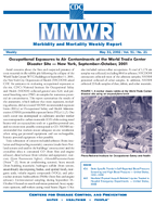 Occupational Exposures to Air Contaminants at the World Trade Center Disaster Site  New York September  October 2001