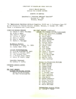 Minutes of meeting  Immunization Practices Advisory Committee October 67 1986 Atlanta Georgia