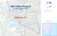 500 Cities Project Local Data for Better Health 2014 Hialeah FL