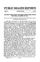 Weekly Reports for MARCH 30 1934