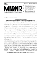 Morbidity and Mortality Weekly Report MMWR August 12 1994  Vol 43  No 31