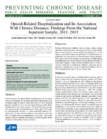 OpioidRelated Hospitalization and Its Association With Chronic Diseases Findings From the National Inpatient Sample 20112015