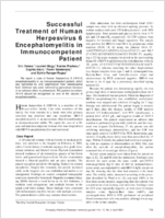 Successful Treatment of Human Herpesvirus 6 Encephalomyelitis in Immunocompetent Patient