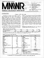 MMWR Morbidity and Mortality Weekly Report July 16 1976  Vol 25  No 27