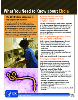 What You Need to Know About Ebola 20141103