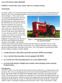 Farmer Dies when Tractor rolls over on sloped Terrain