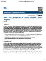 PartTime Farmer Dies in Tractor Rollover  West Virginia FACE 9320