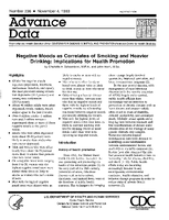 Negative Moods as Correlates of Smoking and Heavier Drinking Implications for Health Promotion