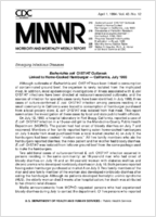 Morbidity and Mortality Weekly Report MMWR April 1 1994  Vol 43  No 12