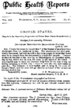 Public health reports  v 12 no 17 April 23 1897