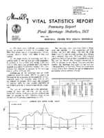 Summary report  Final marriage statistics 1971