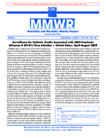 MMWR Morbidity and Mortality Weekly Report Vol 58 No 34 September 4 2009