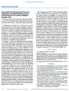 Notes From the Field Investigation of CarbapenemaseProducing CarbapenemResistant Enterobacteriaceae Among Patients at a Community Hospital  Kentucky 2016