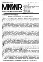 Morbidity and Mortality Weekly Report MMWR January 16 1981  Vol 30  No 1