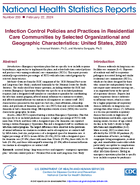 Infection Control Policies and Practices in Residential Care Communities by Selected Organizational and Geographic Characteristics United States 2020