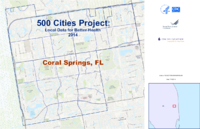 500 Cities Project Local Data for Better Health 2014 Coral Springs FL