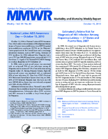 MMWR Morbidity and Mortality Weekly Report Vol 59 No 40 October 15 2010