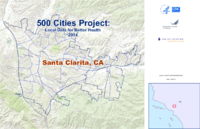 500 Cities Project Local Data for Better Health 2014 Santa Clarita CA