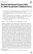 Chemical and Thermal Exposure Risks in a Multi Compartment Training Structure