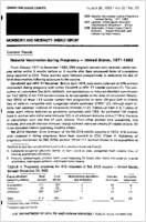 MMWR Morbidity and Mortality Weekly Report August 26 1983  Vol 32  No 33